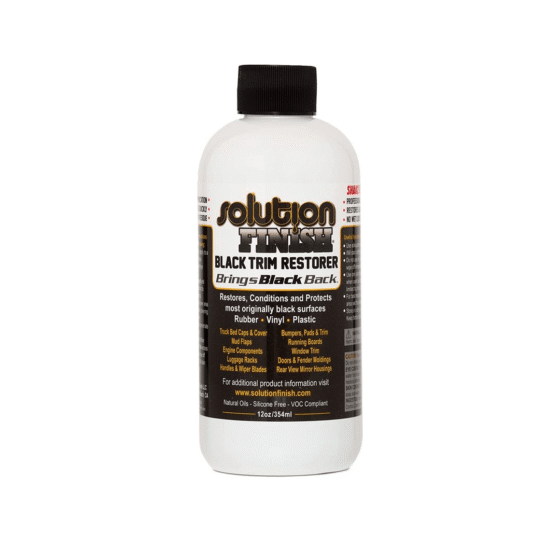Solution Finish Black Trim Restorer