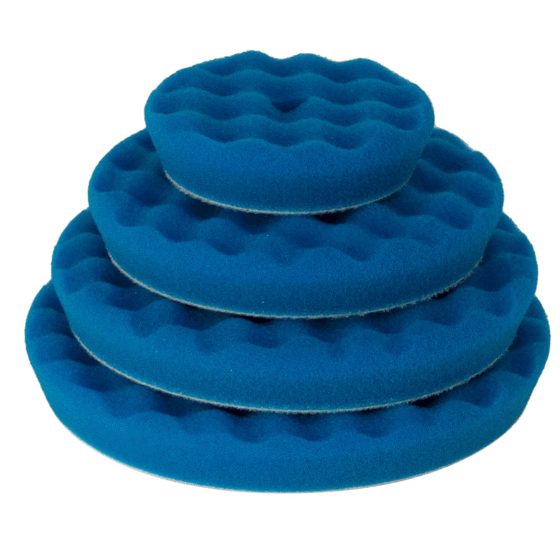 Waffle Pad Blu Coarse